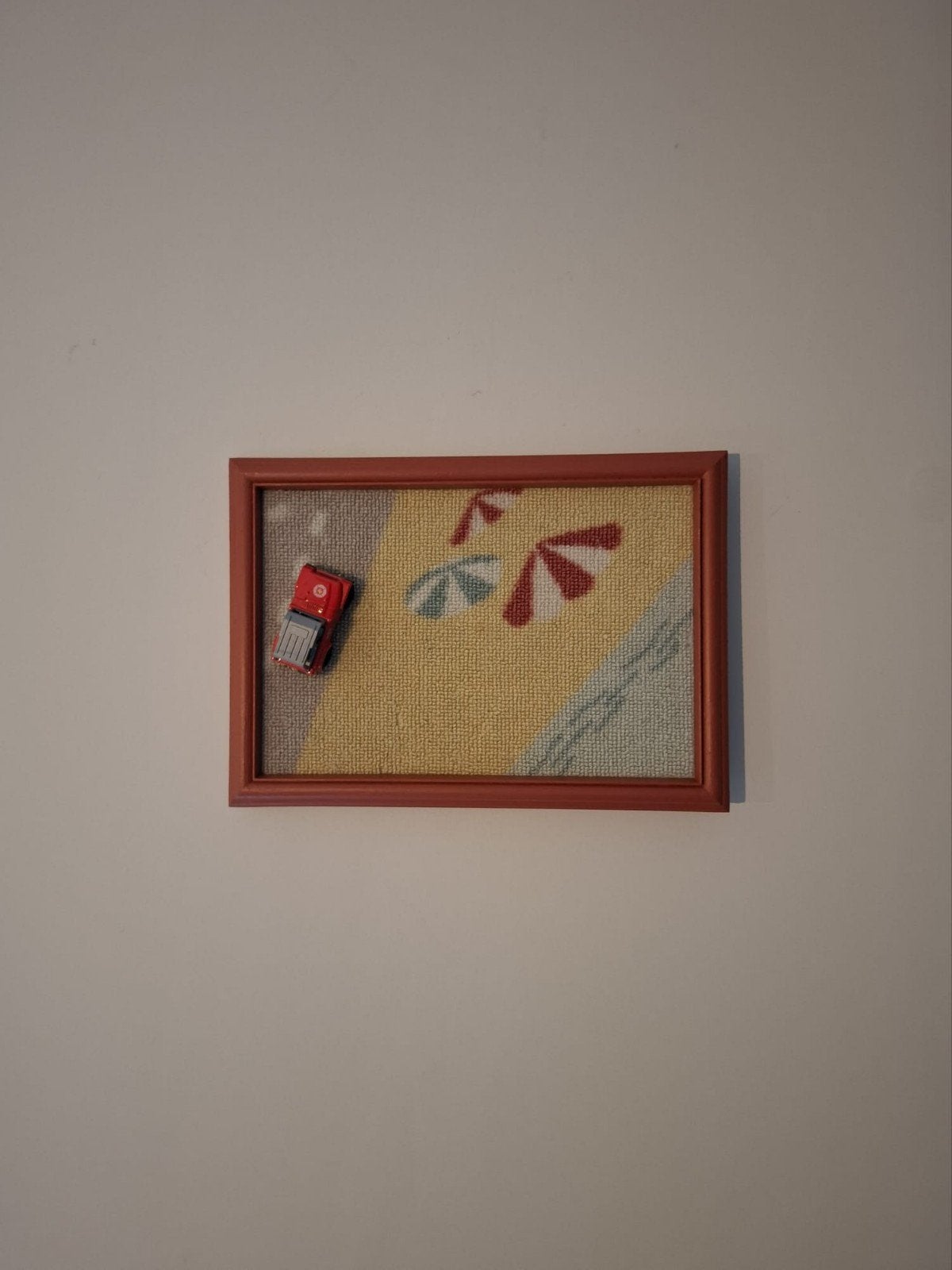 Wanddecoratie met auto, Ophalen, Wanddecoratie
