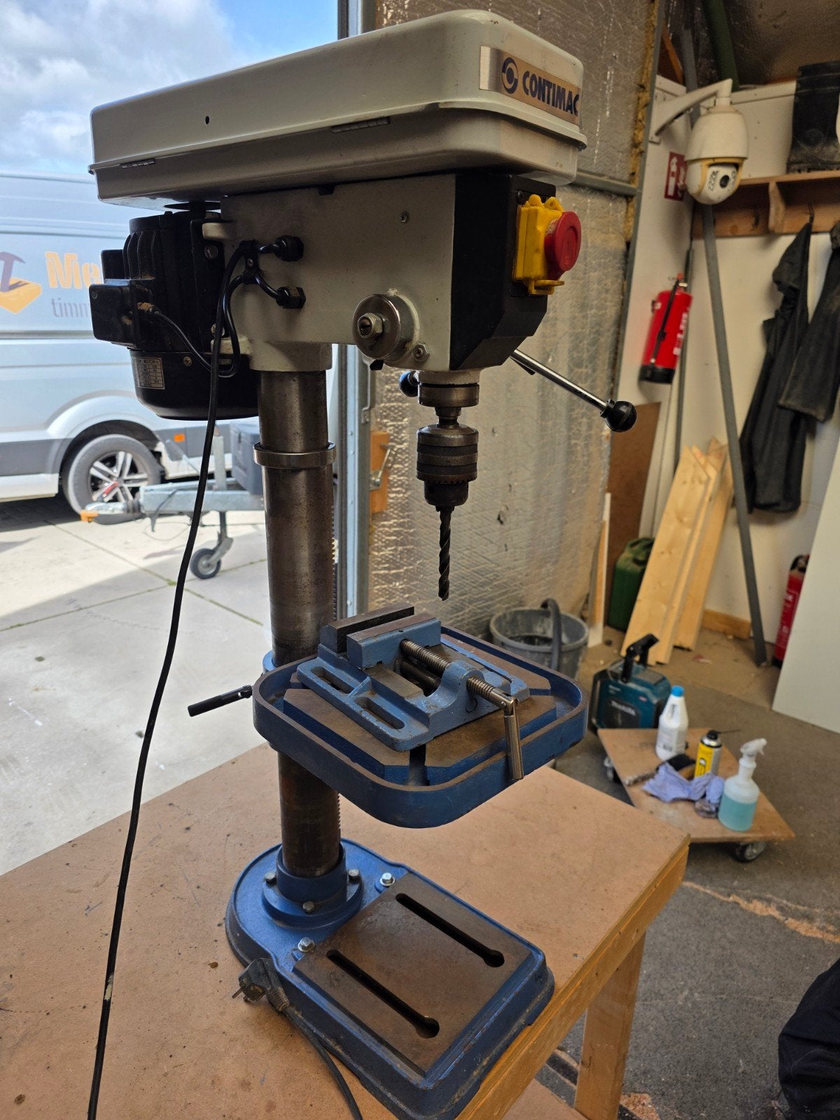 Contimac Kolomboormachine CH 16 N, Doe-het-zelf en Verbouw, Ophalen, Gebruikt, 600 watt of meer, Kolomboormachine