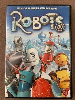 DVD Robots van de makers van Ice Age, Cd's en Dvd's, Animatie, Ophalen of Verzenden, Zo goed als nieuw, Alle leeftijden