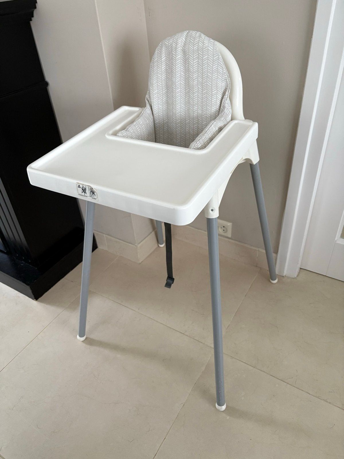 IKEA Antilop kinderstoel met eetblad en kussen, Ophalen, Gebruikt, ., Overige typen