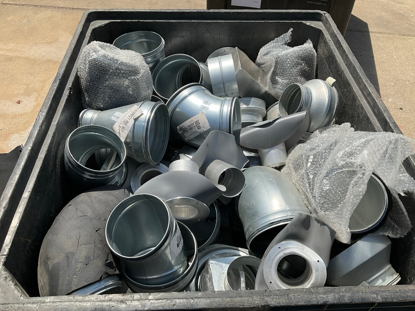 Diverse ventilatie onderdelen - nieuw en gebruikt, Ophalen, Gebruikt, Ventilator en Afzuiger, -
