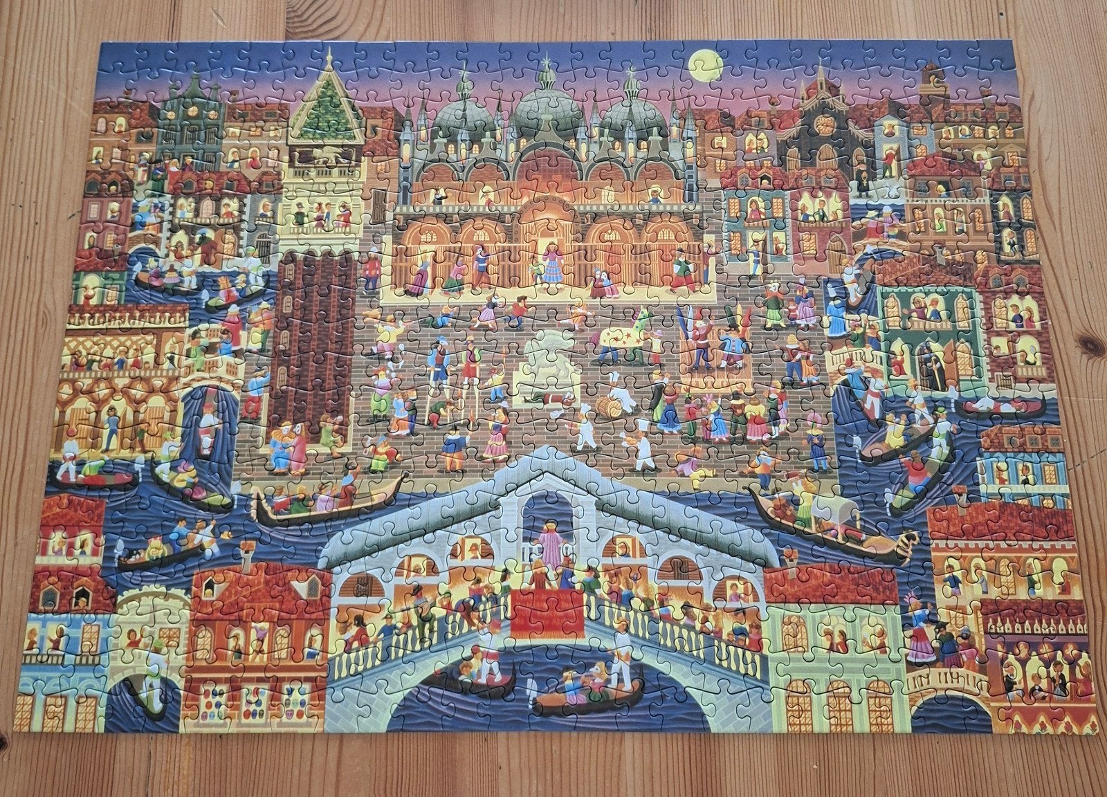 Glow in the dark legpuzzel 500 stukjes Venetië, Ophalen