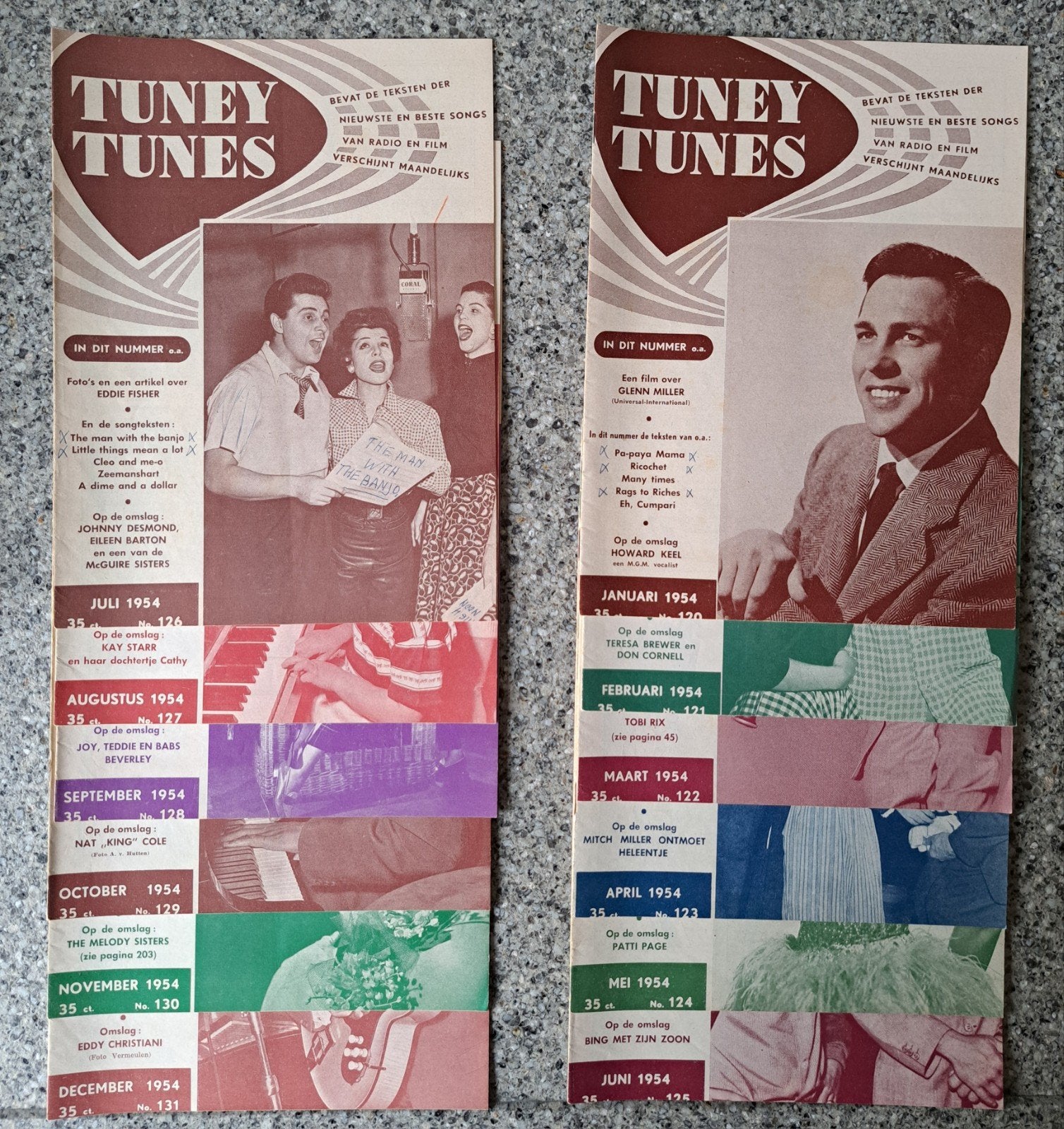 Complete jaargang Tuney Tunes 1954 in goede staat, Ophalen of Verzenden, Gelezen, Artiest