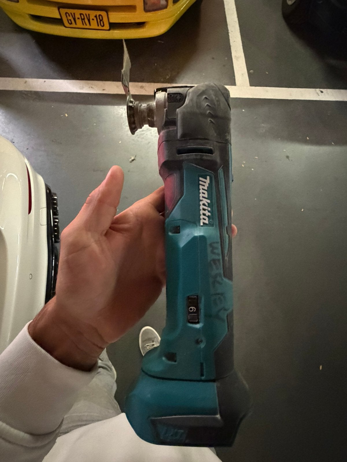 Makita multitool, Ophalen of Verzenden, Gebruikt, Overige typen