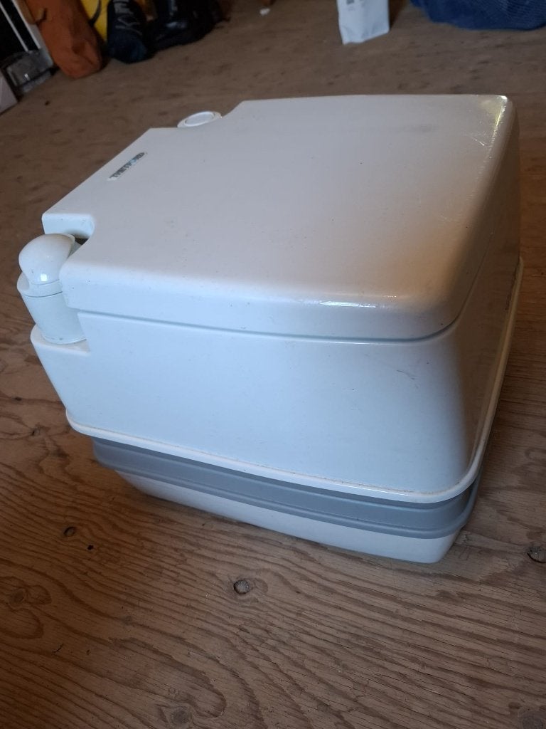 Porta potti Camping toilet, Caravans en Kamperen, Ophalen, Zo goed als nieuw
