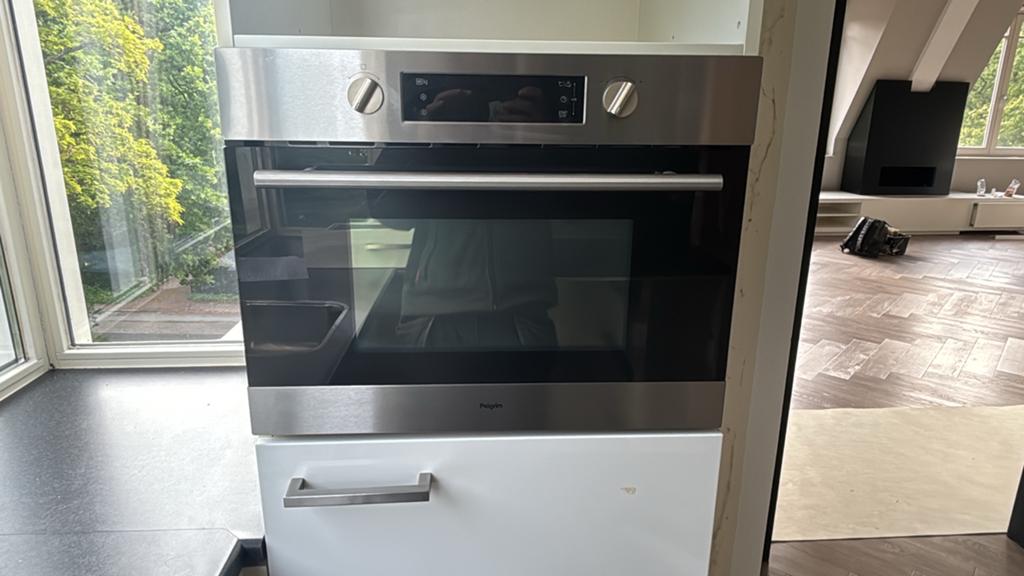 Pelgrim Combi-oven - Gebruikt maar nog goed, Witgoed en Apparatuur, Ovens, Ophalen, 45 tot 50 cm, Gebruikt, Hete lucht