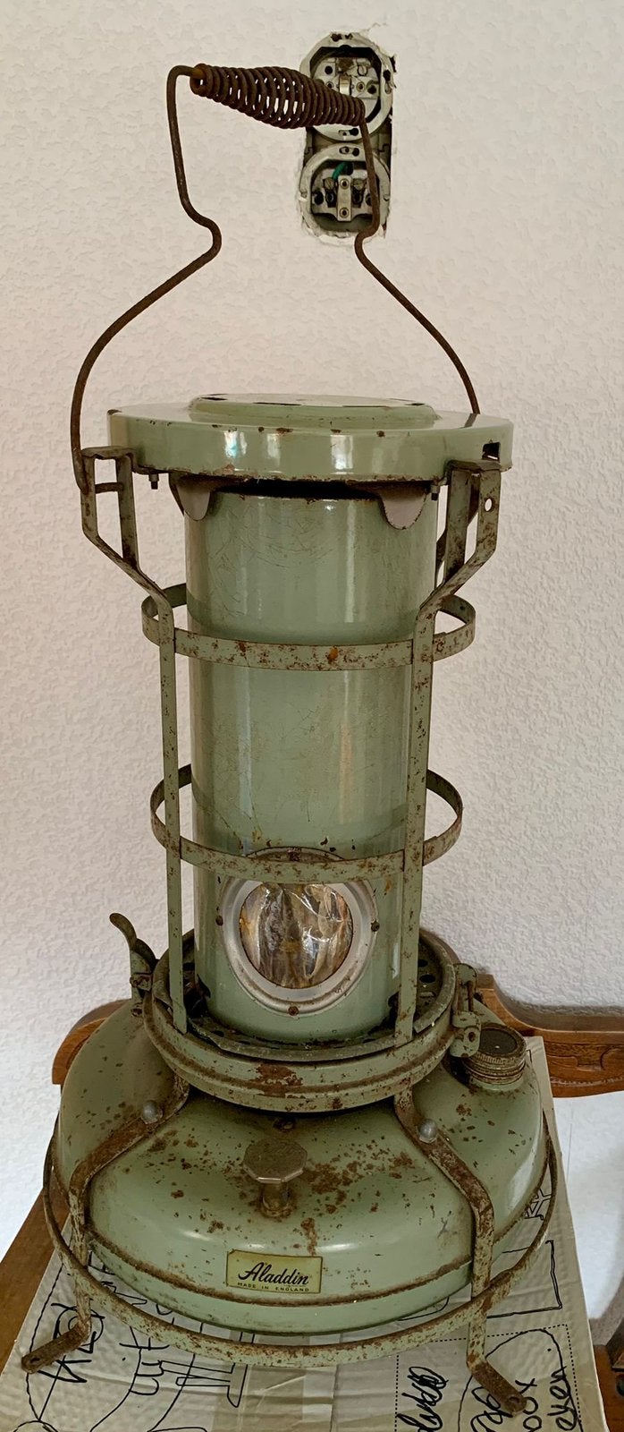 Aladin kachel vintage, Ophalen, Overige brandstoffen, Petroleumkachel
