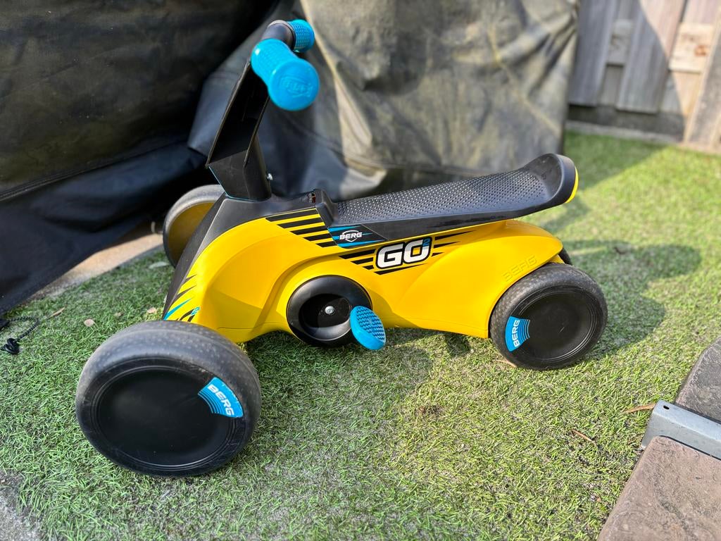 BERG GO2 sparX loopauto - geel (10-30 maanden), Ophalen, Gebruikt, Loopvoertuig