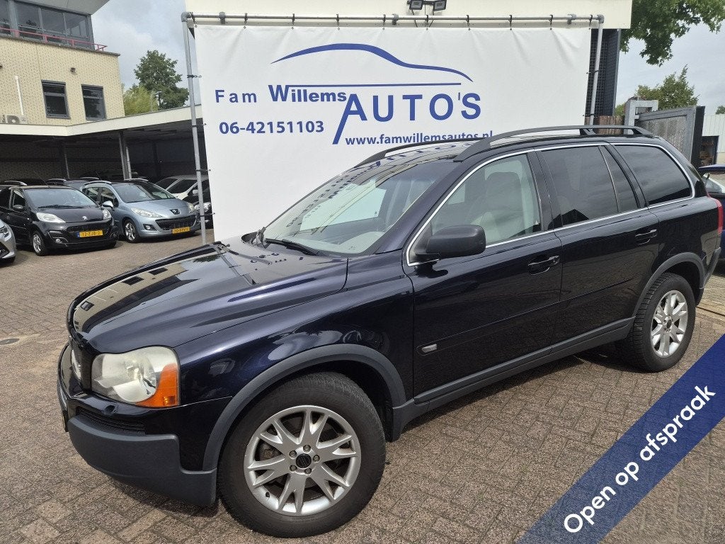 Volvo XC90 4.4 V8 Ocean Race 7 persoons Automaat Nap NL auto, Auto's, Volvo, Gebruikt, Blauw, Bedrijf, 2250 kg