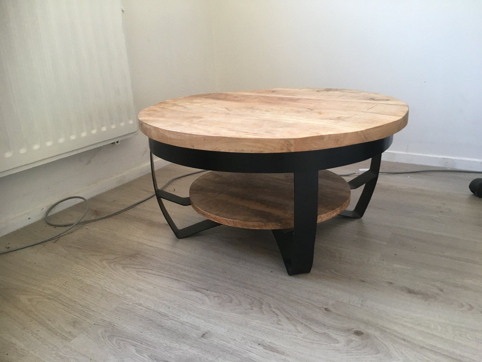 Salon tafel, 50 tot 100 cm, Rond, Zo goed als nieuw, 50 tot 100 cm