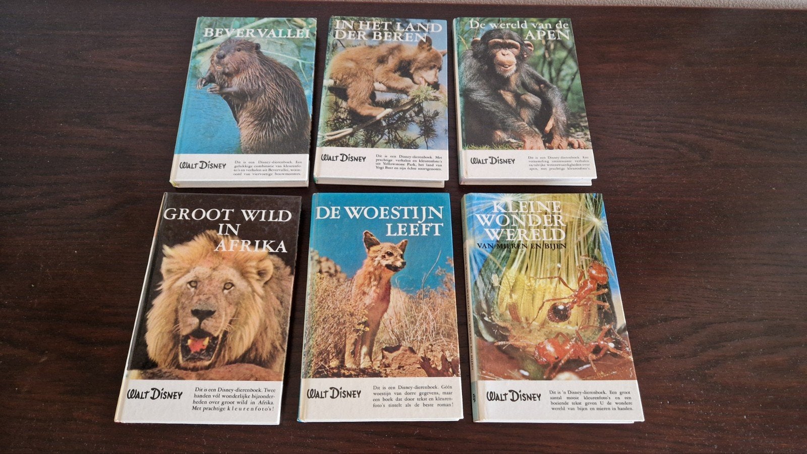 Walt Disney Natuurboeken - 6-delige set, Ophalen, Gelezen, Natuur algemeen, Walt Disney