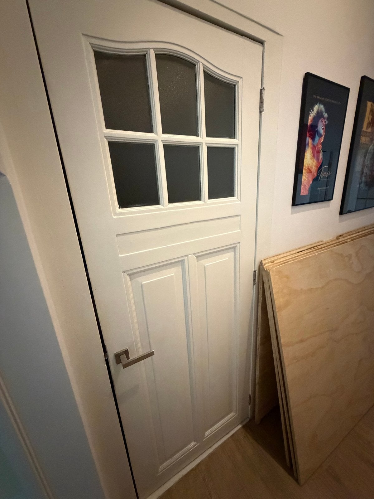binnendeuren met glaspanelen 4 stuks, Ophalen, Gebruikt, 80 tot 100 cm, Binnendeur
