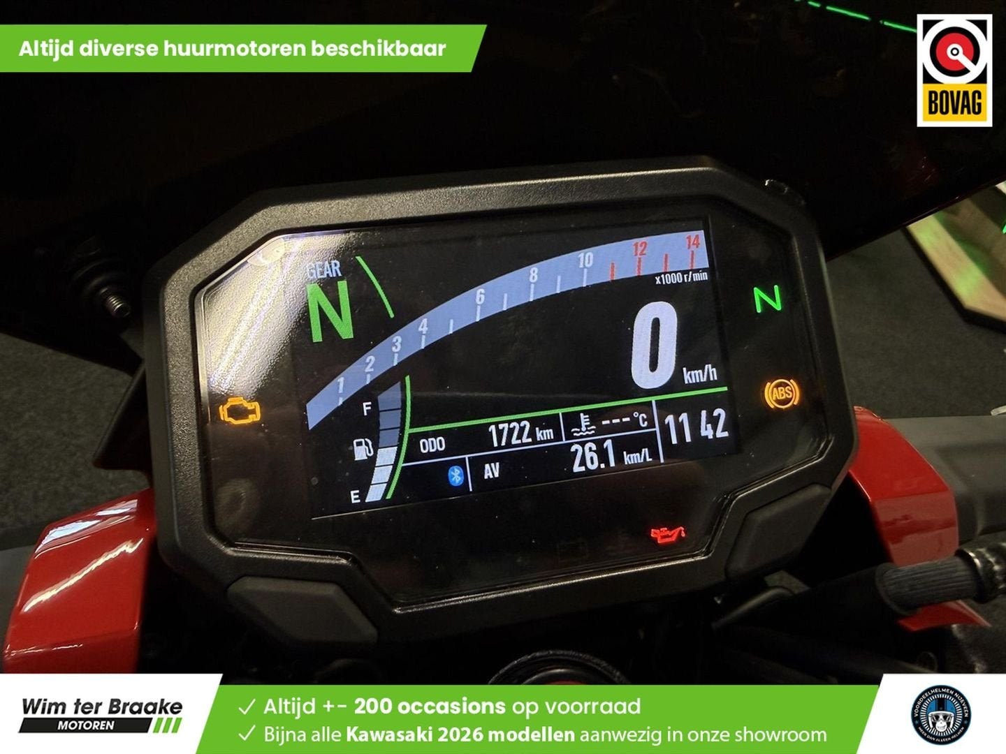 Kawasaki Z-500 SE ABS (bj 2024) 1,722 km, 2 cilinders, Bedrijf, Onbekend, KAWASAKI