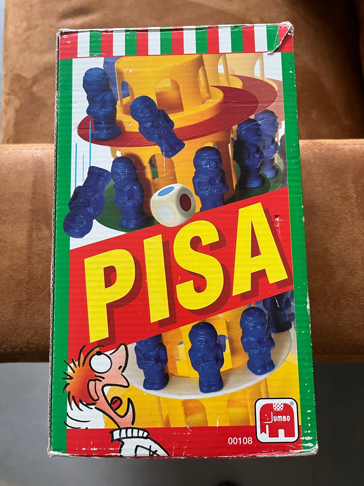 Pisa bordspel van Jumbo - Compleet en in goede staat, Drie of vier spelers, Ophalen of Verzenden, Gebruikt