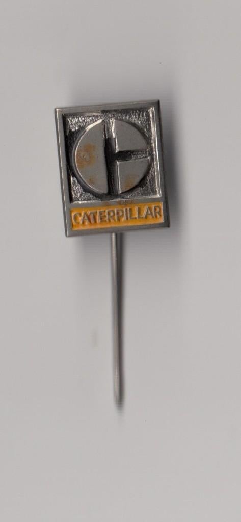 Caterpillar Grondverzet speldje, Verzamelen, Speldjes, Pins en Buttons, Gebruikt, Speldje of Pin, Overige onderwerpen, Ophalen of Verzenden