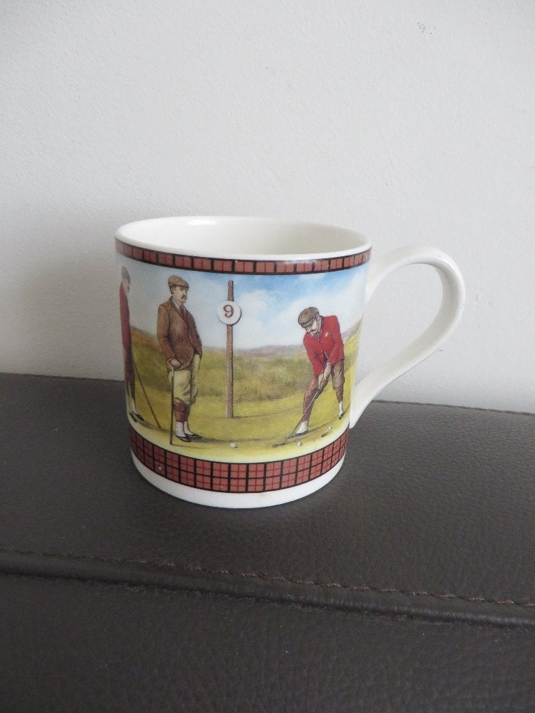 Wedgwood Golf Mok - Bone China, Made in England 1996, Ophalen of Verzenden
