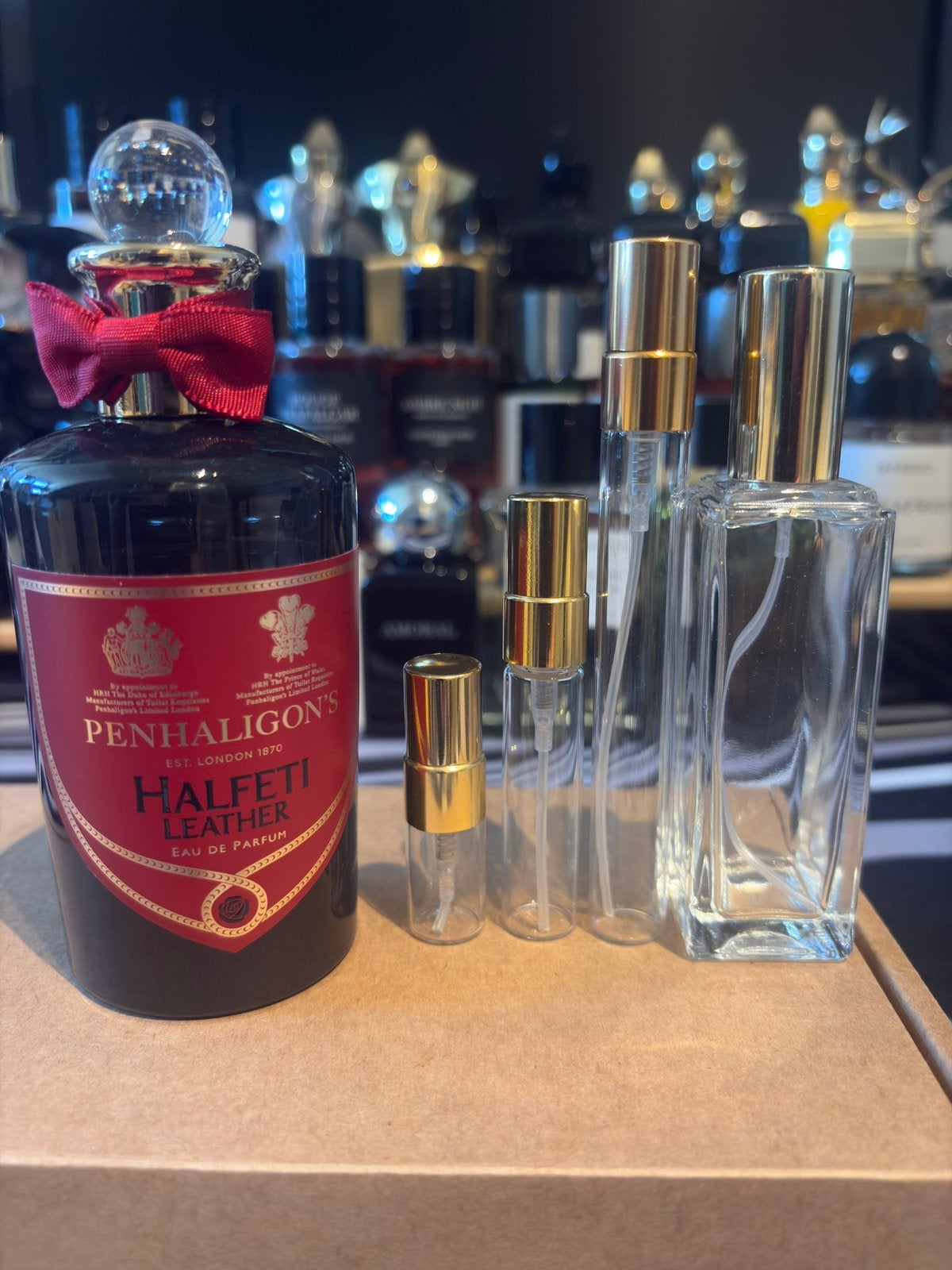 Penhaligons - Halfeti Leather Sample/Decant/Tester, Ophalen of Verzenden, Zo goed als nieuw