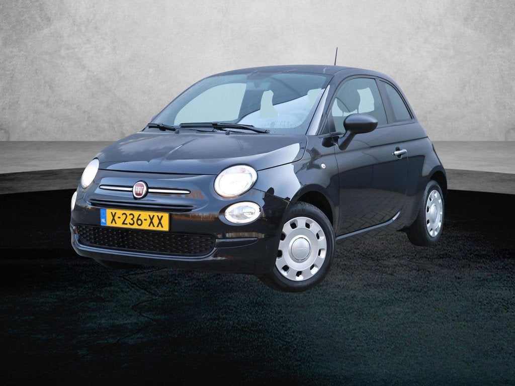 Fiat 500 Urban 1.0 Hybrid 70pk | Airco | Bluetooth | DAB rad, Auto's, Voorwielaandrijving, 4 stoelen, Zwart, Origineel Nederlands