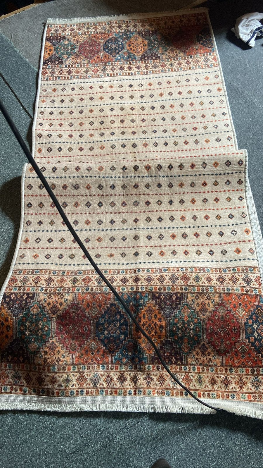 Vloerkleed, Ophalen, 200 cm of meer, 50 tot 100 cm, Zo goed als nieuw
