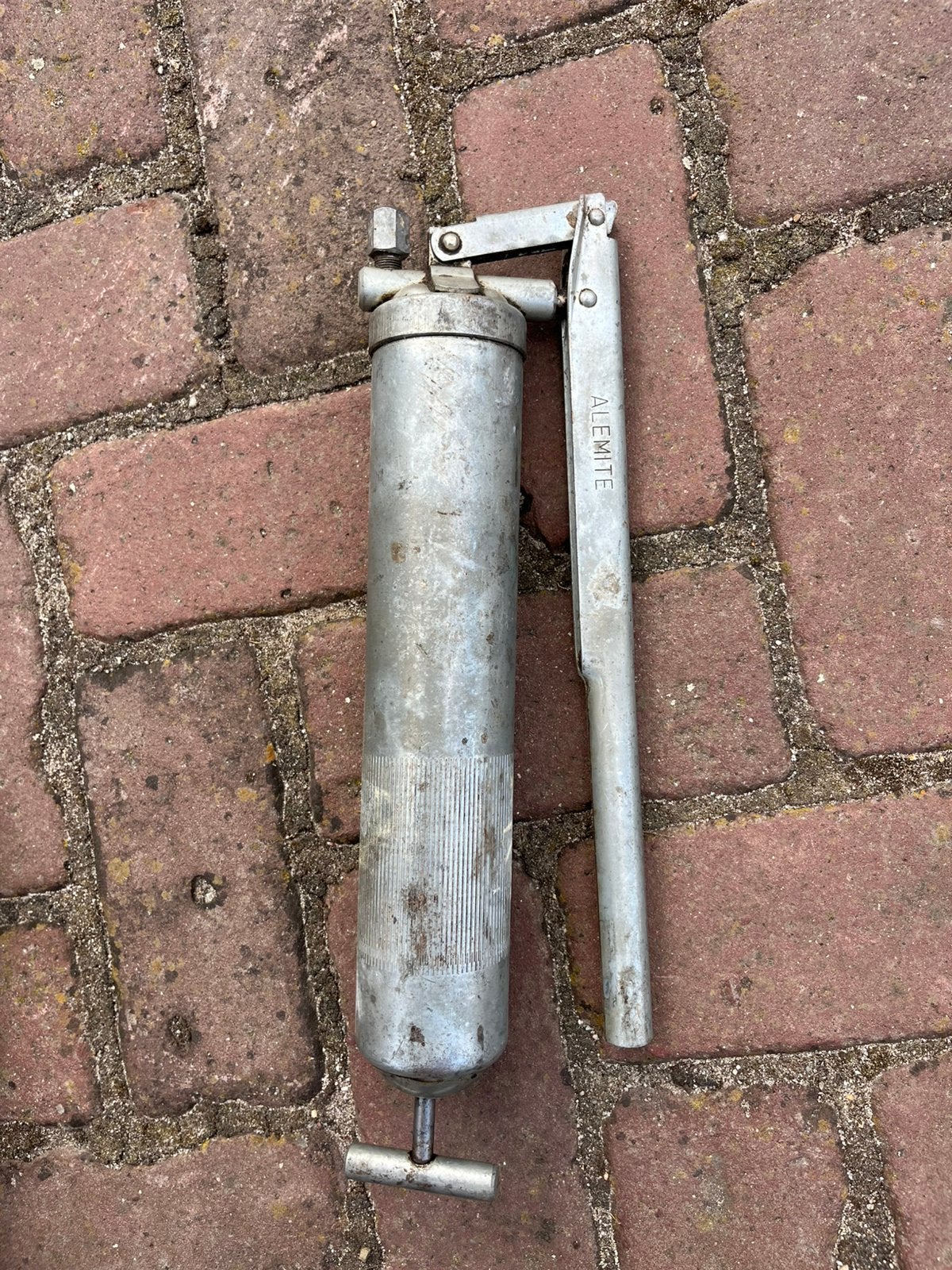Alemite grease gun willy’s jeep ww2 wo2, Ophalen of Verzenden, Amerika