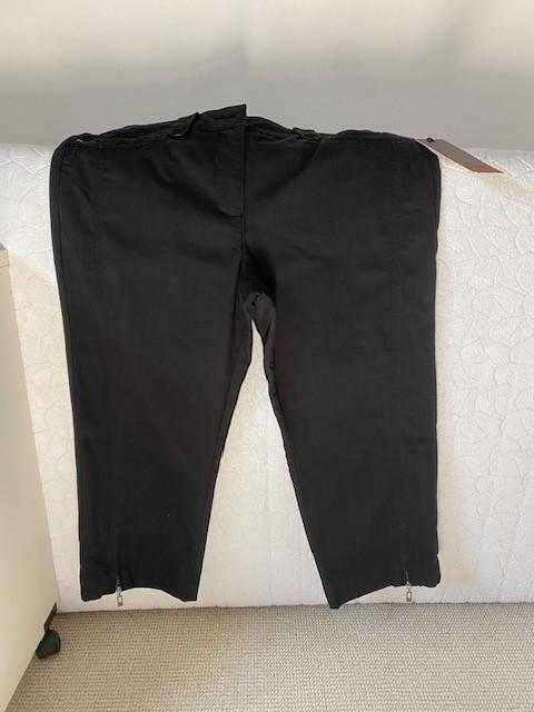 NIEUW: 3/4 broek BX met ritsjes mt 44 / NP € 49,95, Ophalen, BX Jeans, Zwart, Maat 42/44 (L)