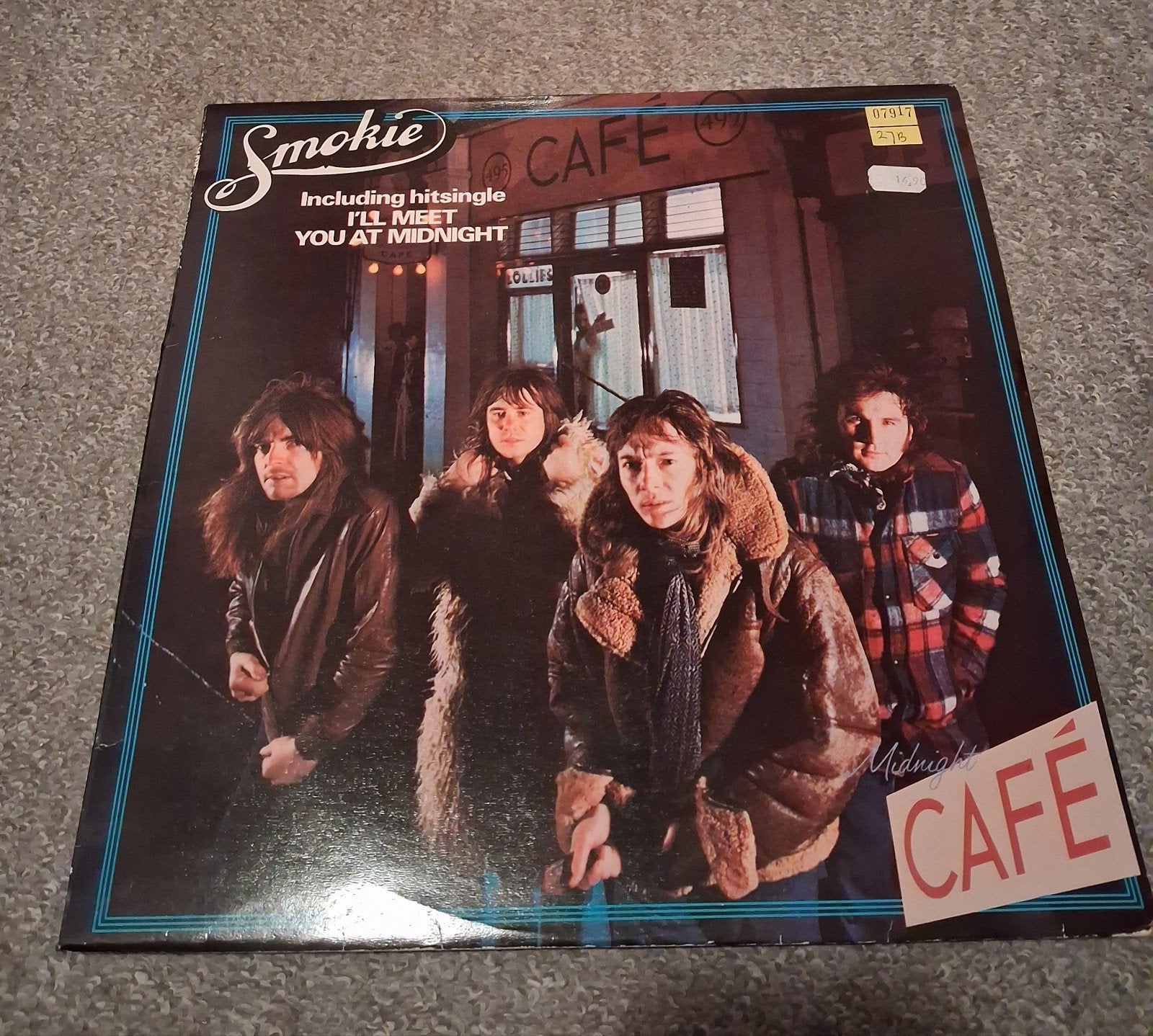 Smokie - Midnight Cafe LP (1976) - Pop/Rock Klassieker, Cd's en Dvd's, LP, Gebruikt, Pop, Ophalen of Verzenden