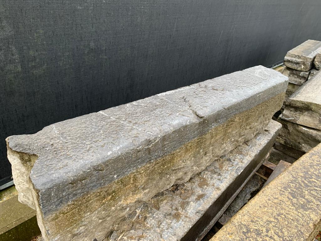 Graniet banden gebruikt lange lengtes, Ophalen of Verzenden, Gebruikt, Natuursteen, Biels