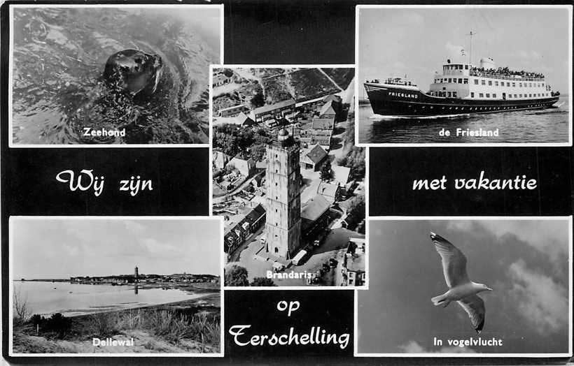 377-101-019 Terschelling, Verzenden, Voor 1920, Friesland