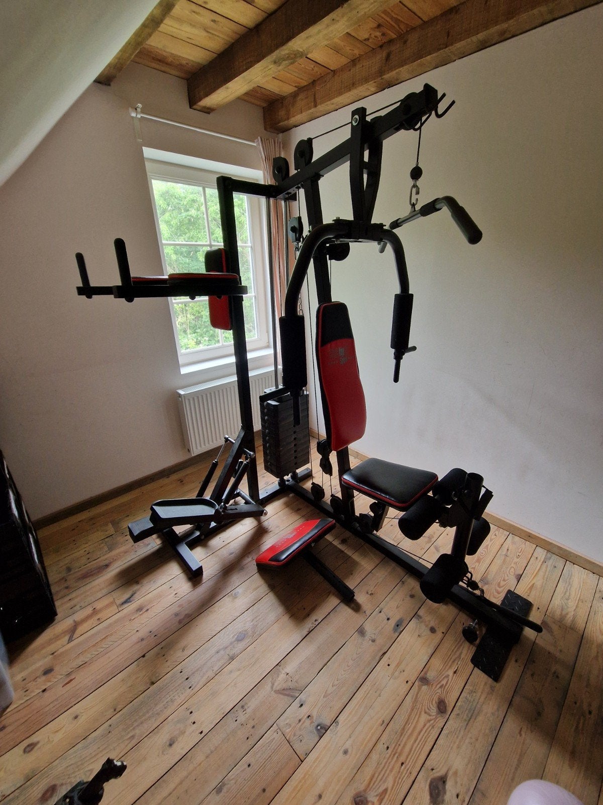 Christopeit homegym krachtstation, Ophalen, Zo goed als nieuw, Benen, Krachtstation
