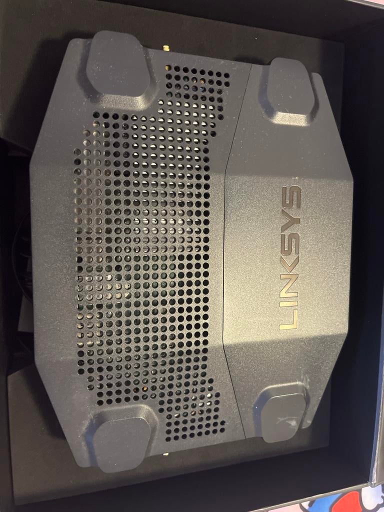 Linksys WRT32X Gaming Router - Krachtige WiFi, Computers en Software, Routers en Modems, Zo goed als nieuw, Router met modem, Ophalen of Verzenden