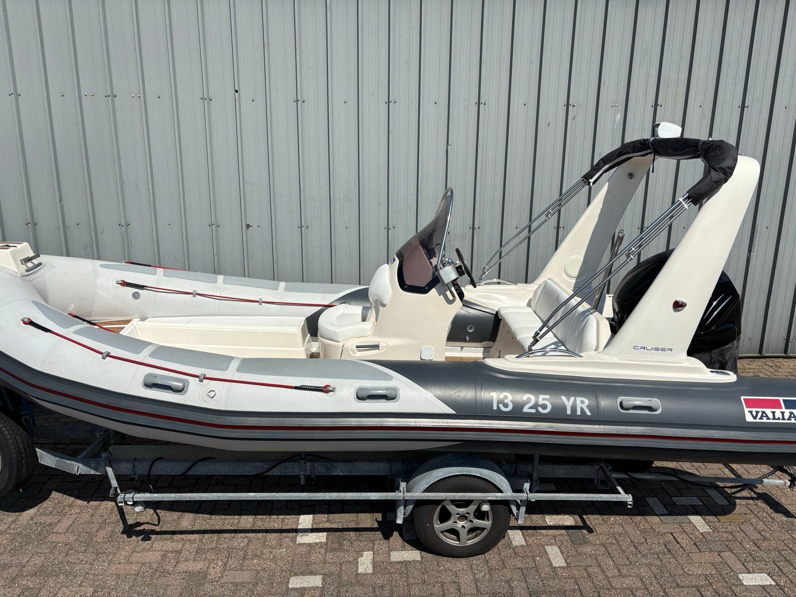 Valiant 620 RIB met 150pk Verado en Pega trailer, Ophalen of Verzenden, Gebruikt