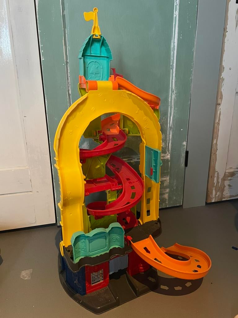 Fisher-Price Little People garage. 2 standen, Ophalen, Zo goed als nieuw, Speelset