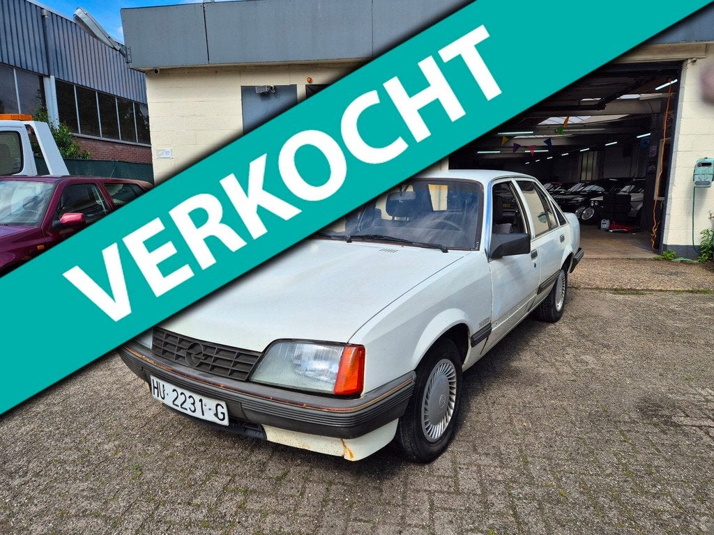 Opel Rekord GL 2.3 TD * keihard* Turbodiesel *, Auto's, Gebruikt, 4 cilinders, 2260 cc, Wit