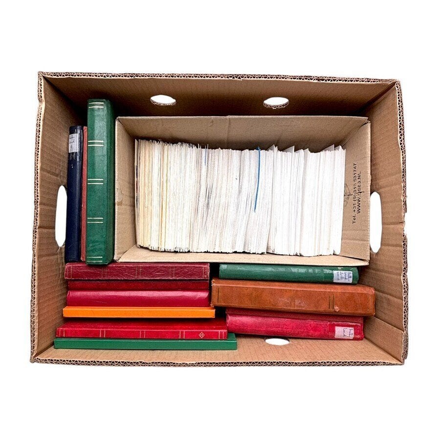 Lot postzegelalbums (14x) en eerstedagenveloppen, Postzegels en Munten, Postzegels | Volle albums en Verzamelingen, Ophalen of Verzenden