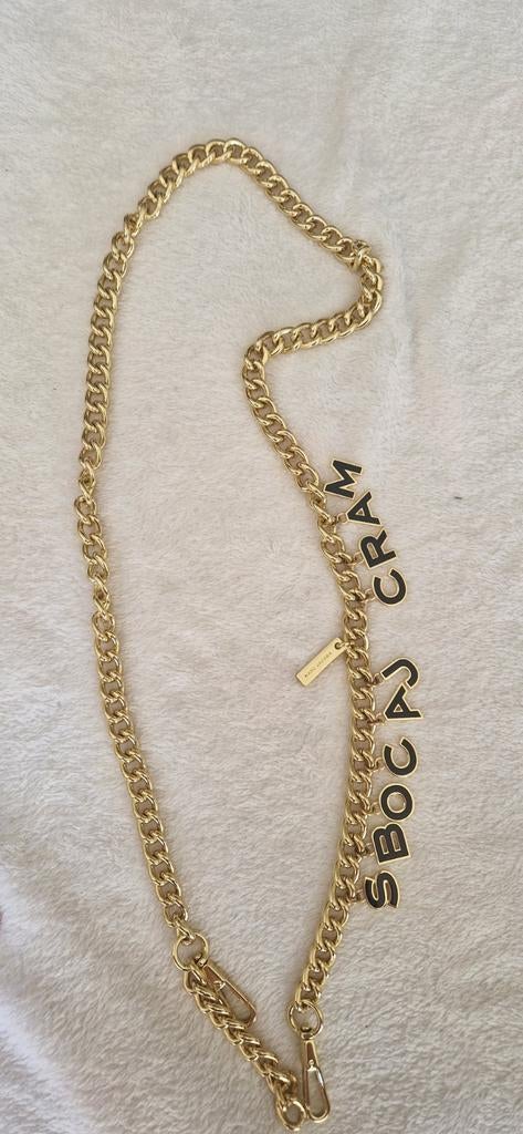 Marc Jacobs Cross-body ketting/riem met letter-charms, Ophalen of Verzenden