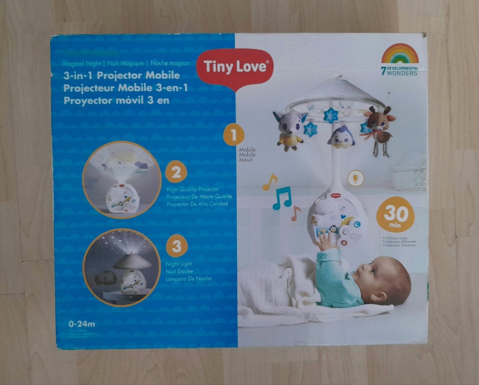 Tiny Love 3-in-1 Projector Mobile - Nieuw in doos, Ophalen of Verzenden, Zo goed als nieuw