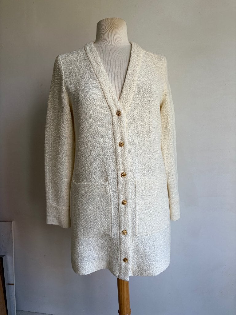 zara vest creme maat s, Verzenden, Zo goed als nieuw, Maat 36 (S), Zara