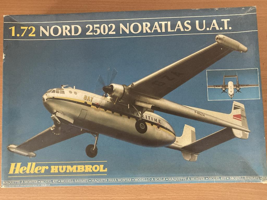 Nord 2502 van Heller, Hobby en Vrije tijd, Modelbouw | Vliegtuigen en Helikopters, 1:72 tot 1:144, Ophalen of Verzenden, Zo goed als nieuw