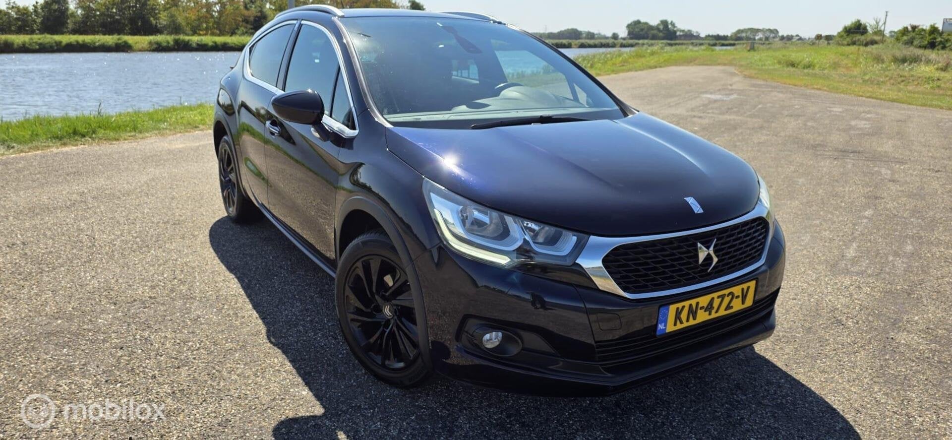 Ds 4 Crossback 1.2 PureTech Chic, Leer, Lm velgen !, Auto's, DS, Gebruikt, Euro 6, 1199 cc, Blauw