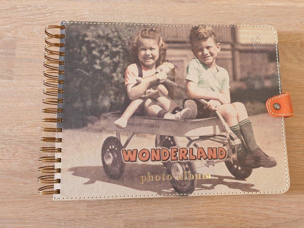 Fotoboek, oude look, Audio, Tv en Foto, Ophalen of Verzenden, Zo goed als nieuw