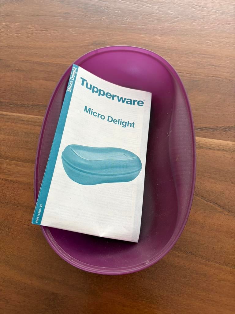 Tupperware micro Delight, Huis en Inrichting, Keuken | Tupperware, Ophalen of Verzenden, Zo goed als nieuw, Overige typen