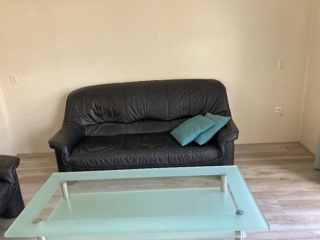 salon tafel, Ophalen, Doorzichtig, Gebruikt, 100 tot 150 cm