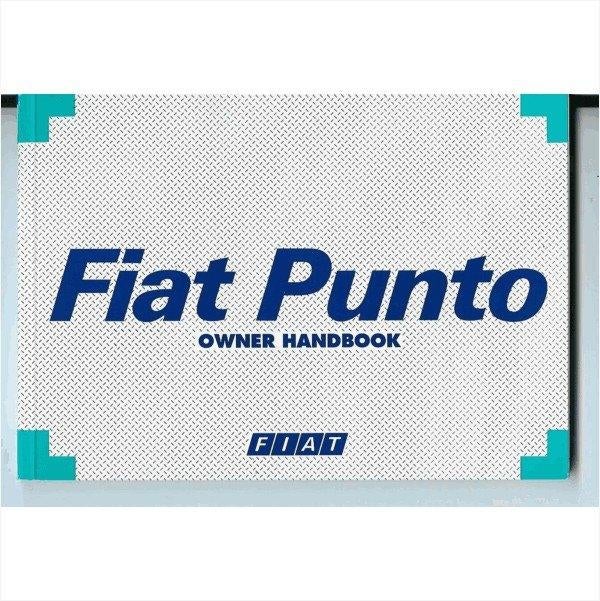Fiat Punto Instructieboekje 1999 #1 Engels, Ophalen of Verzenden