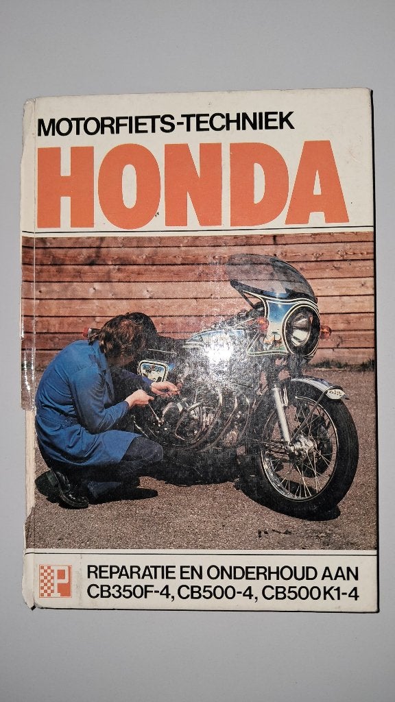 Peters Werkplaatshandboek CB 350-500-550, Ophalen of Verzenden, Honda