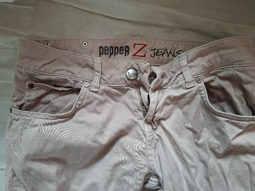 Pepper Z Jeans size M, Ophalen, Zo goed als nieuw, Overige kleuren, Lang