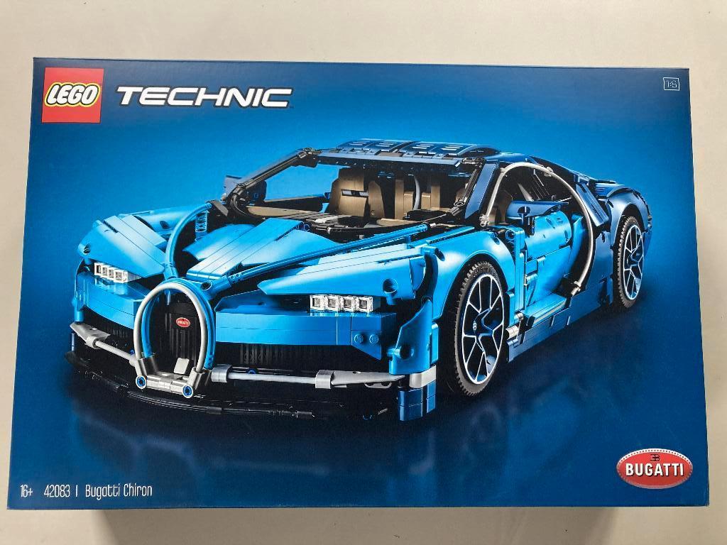 Lego Technic Bugatti Chiron 42083, Ophalen, Lego, Compleet, Zo goed als nieuw