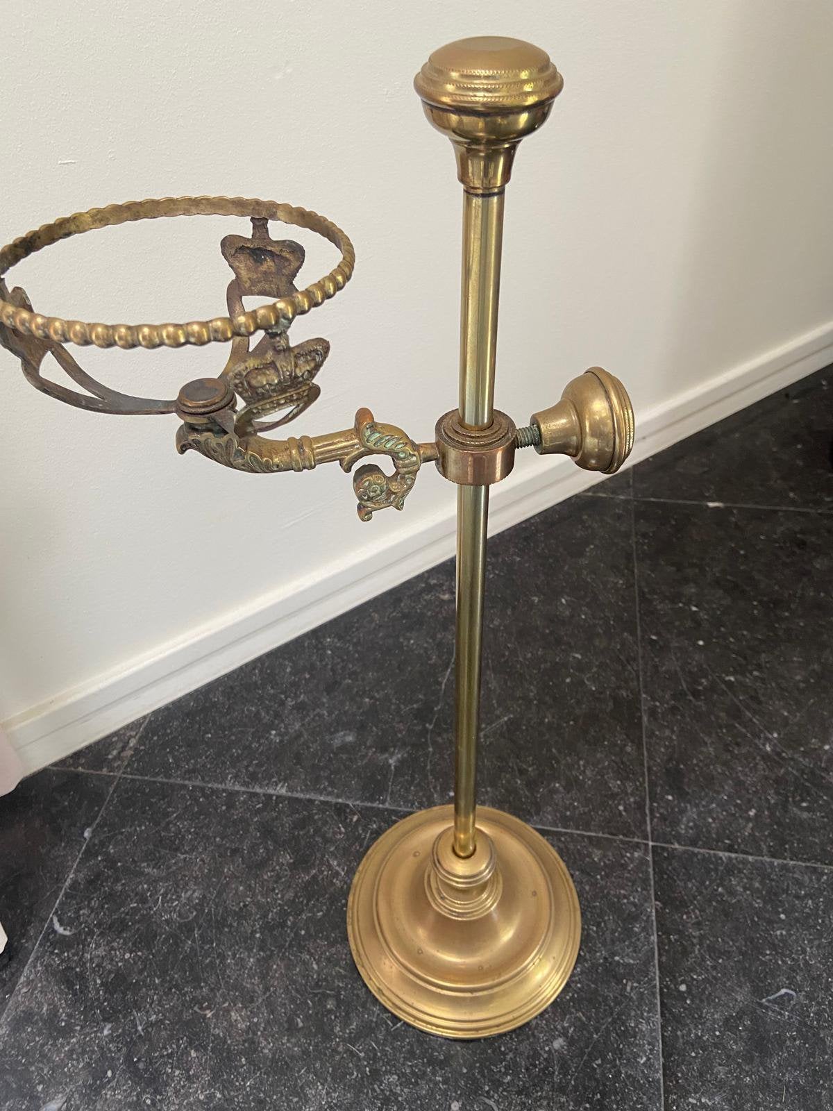 Antieke asbak of lamp., Antiek en Kunst, Antiek | Koper en Brons, Ophalen