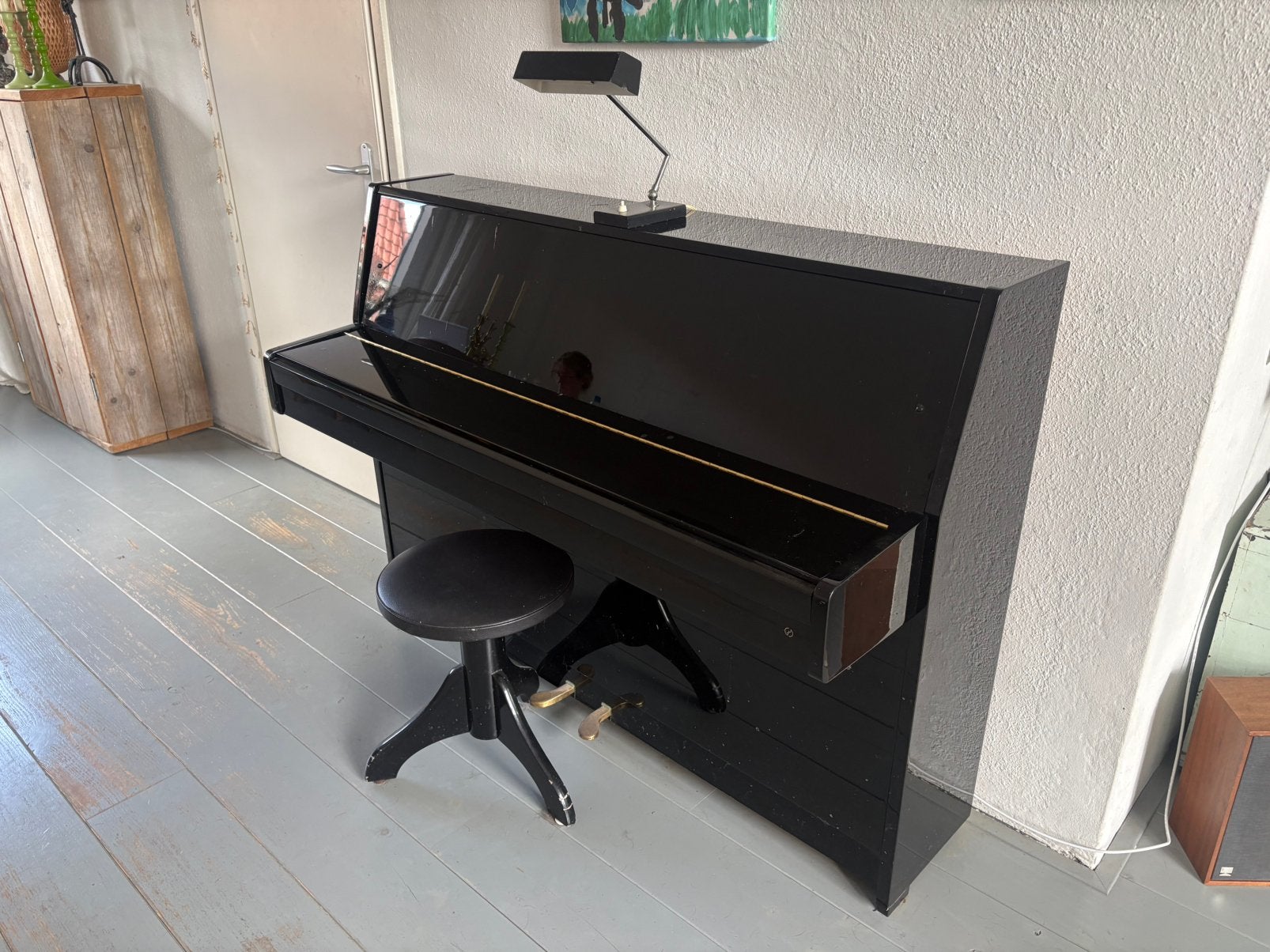 Akoestische kawai piano, Ophalen, Zwart, Zo goed als nieuw, Piano