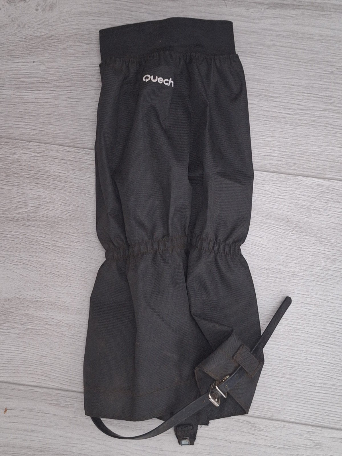 4 paar Quechua wandelgaiters - Zwart, Ophalen of Verzenden, Zo goed als nieuw, Overige typen