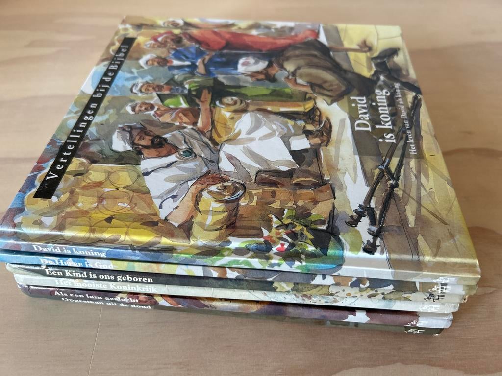 5x Vertellingen bij de Bijbel - Ds. C. J. Meeuse, Ophalen of Verzenden, Zo goed als nieuw, Christendom | Protestants